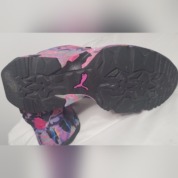 PUMA - size 9.5- Womens Orkid Intense Floral Sneakers Shoes - Black floral - Picture 12 of 12